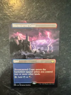 Stormcarved Coast (Borderless) Innistrad: Crimson Vow Regular - Image 1