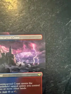 Stormcarved Coast (Borderless) Innistrad: Crimson Vow Regular - Image 2