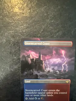 Stormcarved Coast (Borderless) Innistrad: Crimson Vow Regular - Image 3