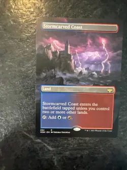 Stormcarved Coast (Borderless) Innistrad: Crimson Vow Regular - Image 4