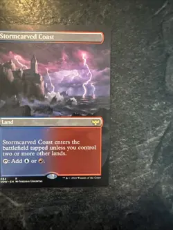 Stormcarved Coast (Borderless) Innistrad: Crimson Vow Regular - Image 5