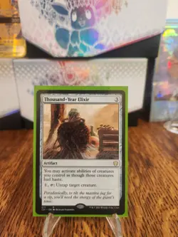 Thousand-Year Elixir [Commander 2021] - MtG Magic the Gathering - NM - Image 2