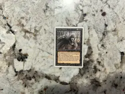 Mtg Zombie Master Revised - Magic the Gathering Revised Zombie Master Played - Image 1