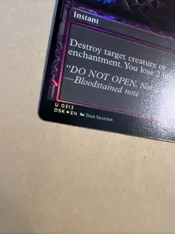 MTG Withering Torment DSK 0313 U NM FOIL Showcase Uncommon - Image 3