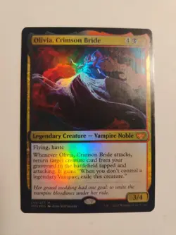FOIL Olivia, Crimson Bride - Foil - Innistrad: Crimson Vow - NM-Mint - MTG Magic - Image 1