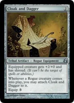 Moderate Play, Russian MTG Regular Cloak and Dagger Morningtide Magic the Gather - Image 1