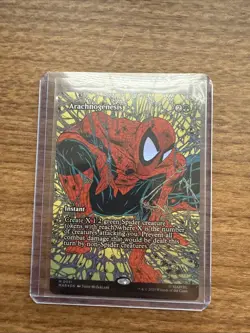 Arachnogenesis (Borderless) Marvel Universe Eternal-Legal Foil - Image 1