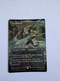 Excalibur II (Borderless) Final Fantasy Foil - Image 1