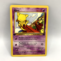 Pokemon TCG - Abra 49/82 1st Edition Common - WOTC Team Rocket - NM/LP - Image 1