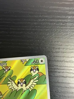 Pokemon TCG Pidgey 207/197 SV03: Obsidian Flames Full Art Card Nintendo 2023 LP - Image 4