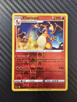 Pokemon Vivid Voltage Charizard Reverse Holo Rare 025/185 Pack Fresh - Image 1
