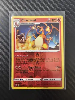 Pokemon Vivid Voltage Charizard Reverse Holo Rare 025/185 Pack Fresh - Image 3