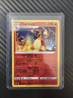 Pokemon Vivid Voltage Charizard Reverse Holo Rare 025/185 Pack Fresh - Image 4