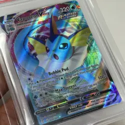 Vaporeon VMAX Full Art! 2021 Pokemon SWSH Evolving Skies FA #030 PSA 10 GEM MINT - Image 4