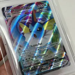 Vaporeon VMAX Full Art! 2021 Pokemon SWSH Evolving Skies FA #030 PSA 10 GEM MINT - Image 5