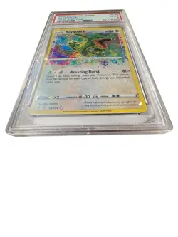 2020 Pokemon SWSH Vivid Voltage #138 Rayquaza Amazing Rare Holo PSA 9 Mint - Image 4