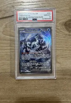 2023 POKEMON PAL EN-PALDEA EVOLVED SPECIAL ILLUSTRATION RARE CHIEN-PAO EX PSA 10 - Image 1