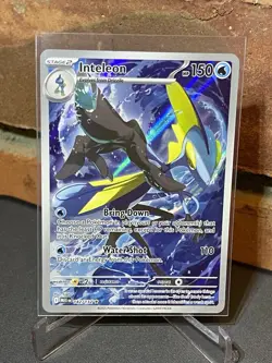 Pokemon TCG Mega Evolution Inteleon 142/132 Illustration Rare - Image 1