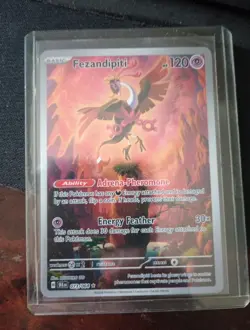 Pokemon TCG Fezandipiti 073/064 Illustration Rare Shrouded Fable - Image 1