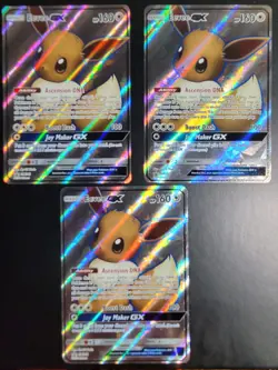 Pokemon TCG - Eevee GX SM242 Black Star Promo - Full Art Holo - Near Mint/Mint - Image 1
