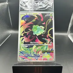 Pokemon Bulbasaur 133/132 English Mega Evolution Stamped Promo SEALED - Image 1