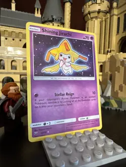 Shining Jirachi 42/73 Shining Legends Shiny Holo Rare Pokemon Trading CG 2027 NM - Image 1