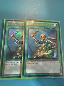 2x Reinforcement of the Army LCJW-EN286 Yu-Gi-Oh Legendary Collection 4: Joey's. - Image 1