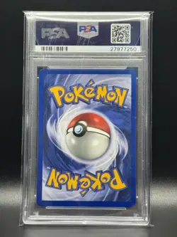 PSA 9 MINT Rocket's Moltres 12 Gym Heroes 1st Edition Holo Pokemon Card - Image 2