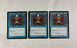 Magic The Gathering MTG Time Warp Sorcery Tempest Card 1997 Wizards Coast Lot 3 - Image 4