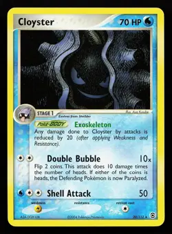 Cloyster 20/112 Rare EX FireRed & LeafGreen Pokemon Card - Image 1