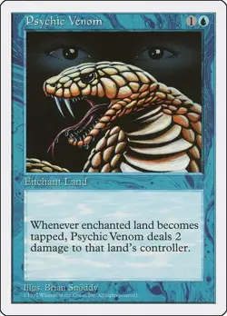 Psychic Venom - Fifth Edition - MTG - LP - Image 1
