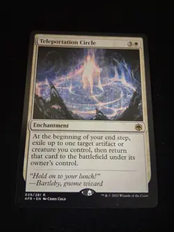 Teleportation Circle D&d Adventures In The Forgotten Realms MTG AFR - Image 1