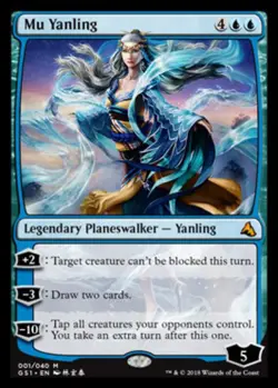 Mu Yanling - Foil - Global Series Jiang Yanggu & Mu Yanling #001/040 MTG Magic T - Image 1