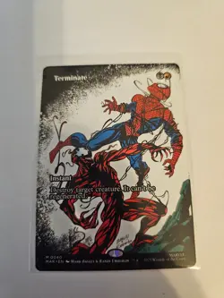 Terminate Borderless MTG Marvel Eternal-Legal Nm/M - Image 1