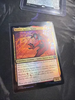 NM Foil Scarlet Spider, Kaine, MTG, Marvel's Spider-Man, Magic, 143 - Image 3