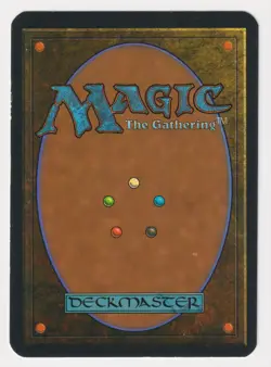 Miscut Brass Man MP 4th Edition 1995 MTG Magic Error Misprint Alpha Cut Corners! - Image 3