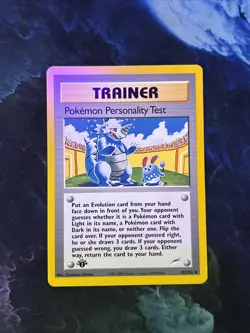 Pokemon Personality Test 102/105 Neo Destiny Regular - Image 1