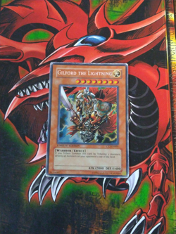 Gilford the Lightning - CT2-EN001 - Secret Rare - Limited Edition Yugioh DAMAGED - Image 1