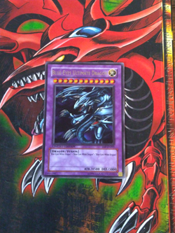 Blue-Eyes Ultimate Dragon - JMP-EN005 - Ultra Rare - Limited Edition Yugioh MP- - Image 1