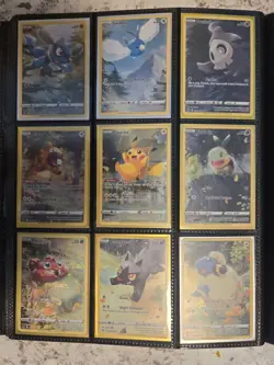 Crown Zenith Galarian Gallery 9 Card Set - Pikachu GG30 GG26-GG34 Pokemon Cards - Image 1