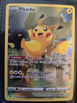 Crown Zenith Galarian Gallery 9 Card Set - Pikachu GG30 GG26-GG34 Pokemon Cards - Image 2