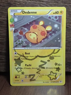 Dedenne Pokemon TCG Radiant Collection Holo Trading Card RC10/RC32 - Image 1