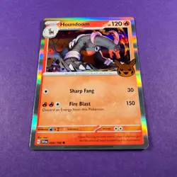 Pokemon Card Houndoom Trick Or Trade Holo 034/198 Pokemon Trading Card TCG - Image 1