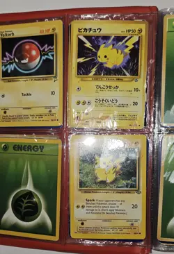 Vintage Pokemon Yu-Gi-Oh! Binder 100+ Cards Mewtwo Dark Magician Holo Lot - Image 3