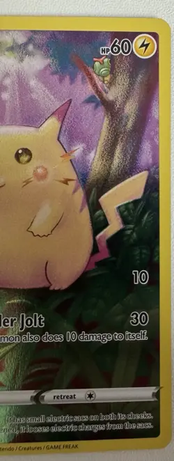Pokemon SWSH Celebrations Pikachu Full Art Holo Card 005/025 NM Condition - Image 5