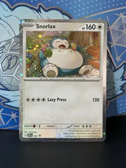 Snorlax 122 Black Star Cosmos Promo Holo Foil Pokemon Card TCG - Image 1