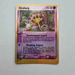 EX Dragon GIRAFARIG Reverse Holo 16/97 RARE Pokemon Card 2003 LP - Image 1