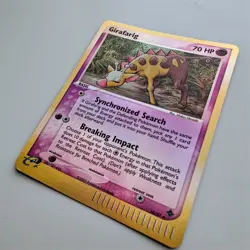 EX Dragon GIRAFARIG Reverse Holo 16/97 RARE Pokemon Card 2003 LP - Image 2