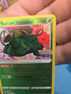 Radiant Venusaur 4/78 Pokemon Go Card - Image 4