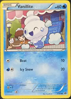 Vanillite 31/99 Next Destinies Regular - Pokemon Card - Image 1